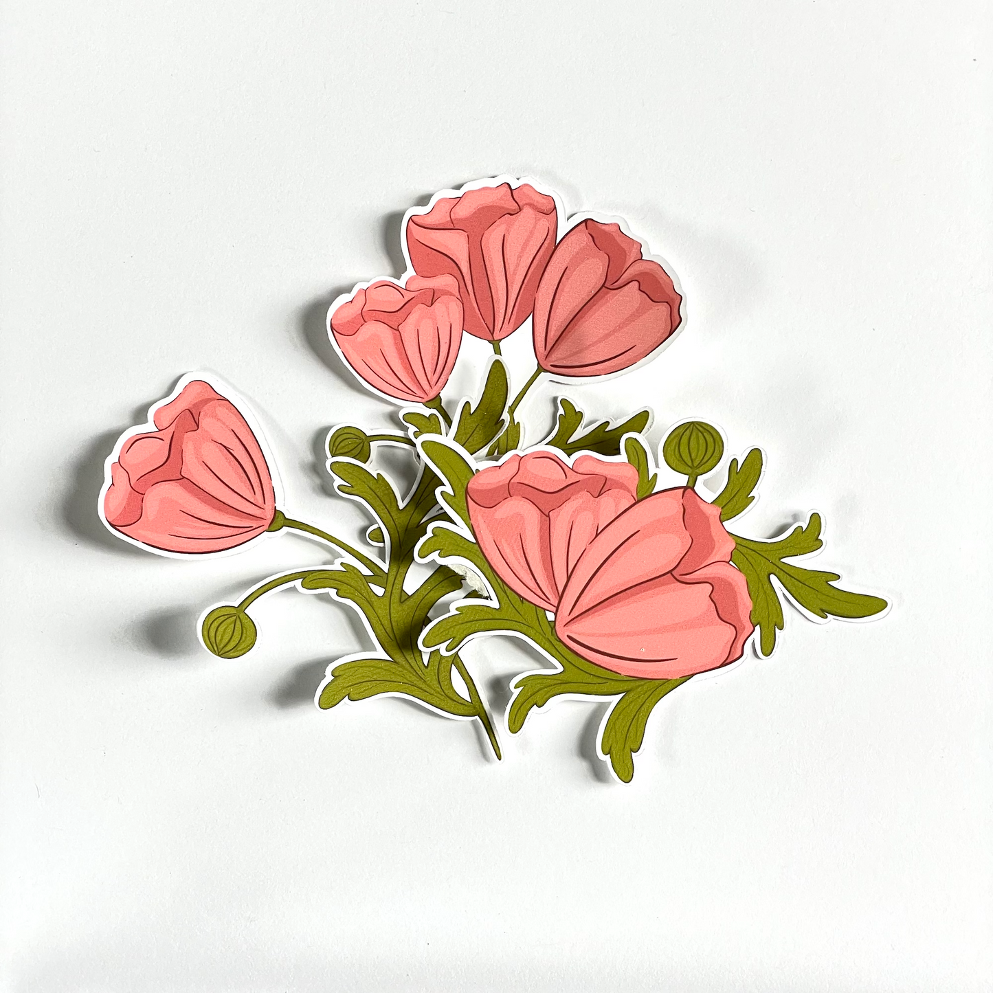 Poppy Fields (Sticker Set)