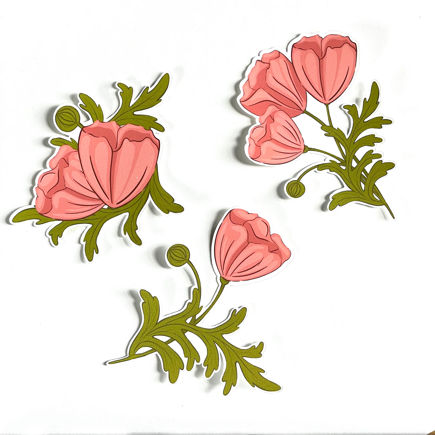 Poppy Fields (Sticker Set)