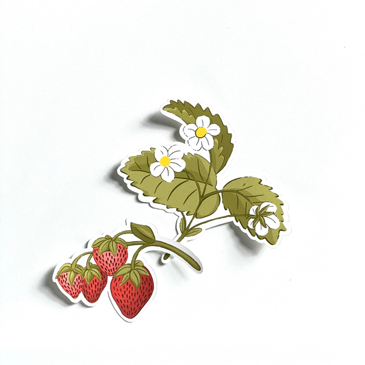 Strawberry Bloom (Sticker Set)