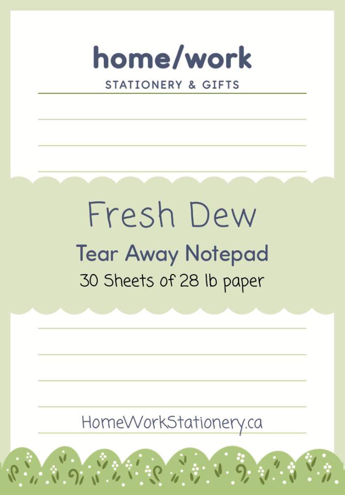 Fresh Dew Notepad